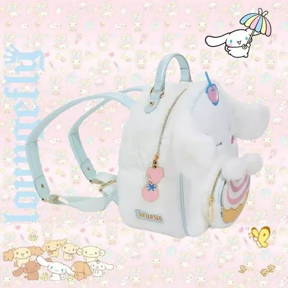 NWT Loungefly Sanrio Cinnamoroll Cupcake Mini Backpack - Picture 2 of 5